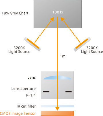 Schematic diagram of SNR1s measurement