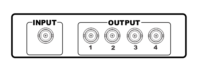 Video Distributor 1x4 a