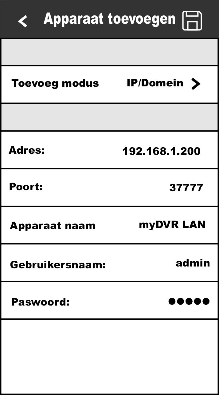 Apparaat Toevoegen LAN