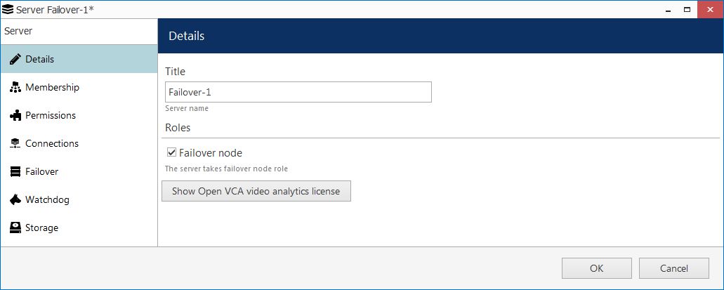 CORTROL4failover enable failover