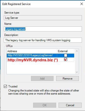 milmob 07 Legacy Log Server