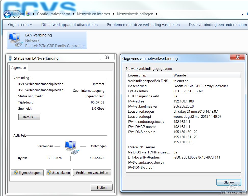 BBOX lanverbinding status