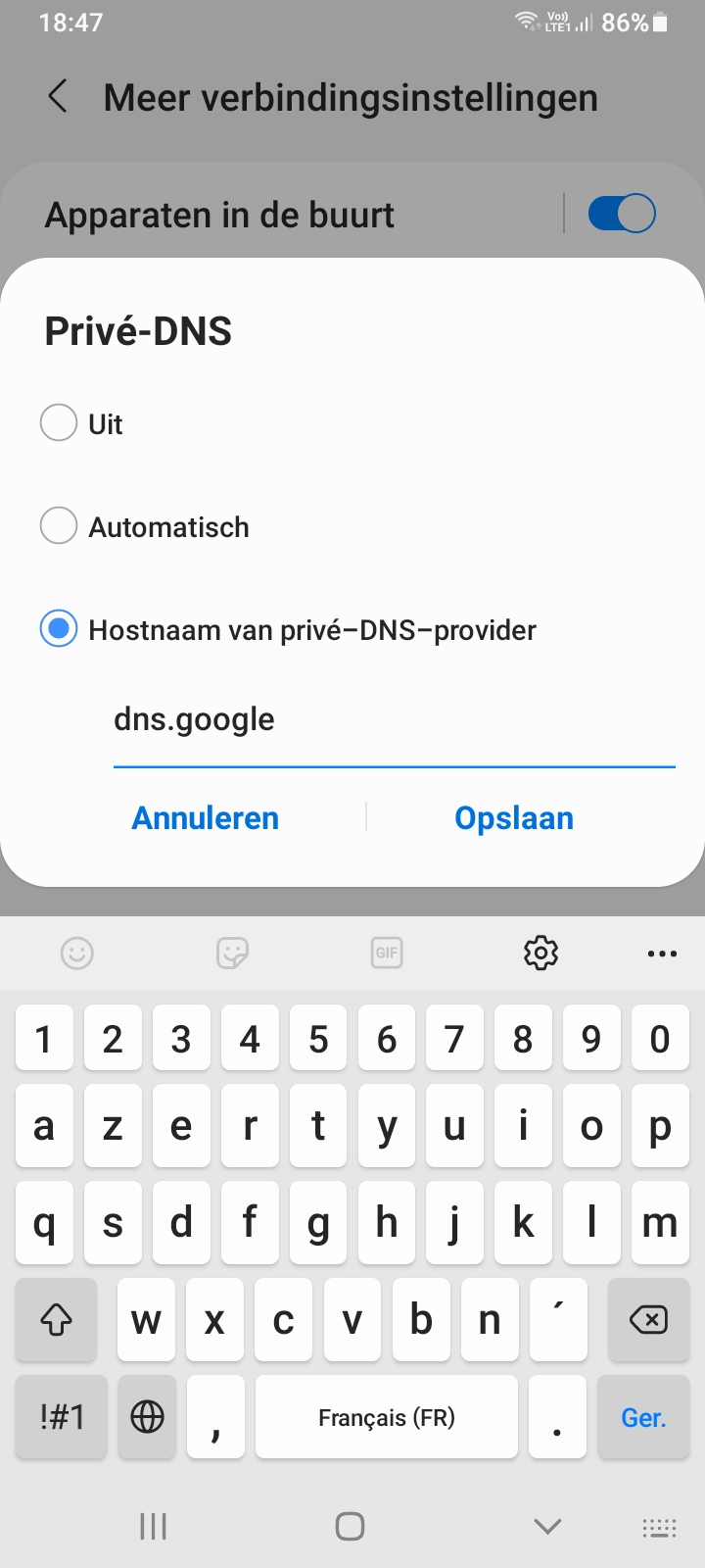 Android DNS 5