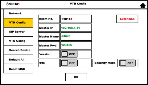 VTH2 VTHConfig Ext1 resize